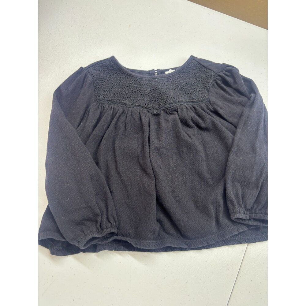 Girl's Old Navy Black L/S Shirt size 4t